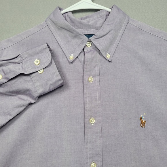 Ralph Lauren Other - Ralph Lauren Men Classic Fit Oxford Shirt Lavender Purple Button Down 16.5 32/33